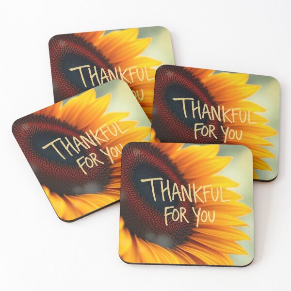 Item preview, Thankful for you Sunflower designed and sold by LavIsInTheAir.