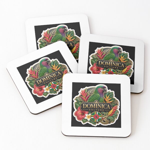 Item preview, Dominica Culture Tropical Emblem designed and sold by NikkiLeeCustom.