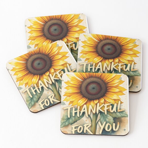 Item preview, Thankful for you Sunflower designed and sold by LavIsInTheAir.