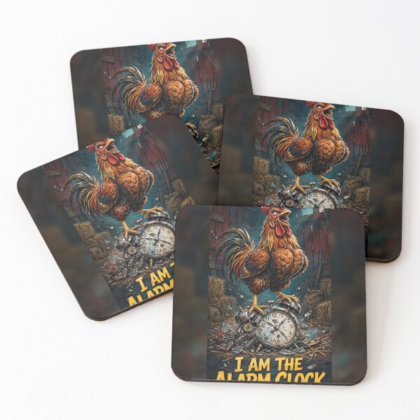 Item preview, Funny Rooster I Am The Alarm Clock Farm Humor Gift designed and sold by MojoHill.