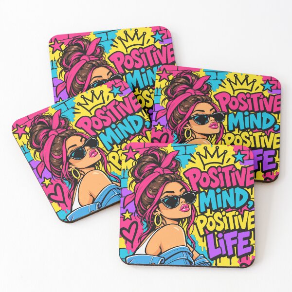 Item preview, Positive mind, positive life designed and sold by JayDee Art.