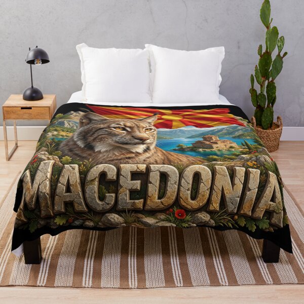 Item preview, North Macedonia Heritage – Lynx & Ohrid designed and sold by FlagX.