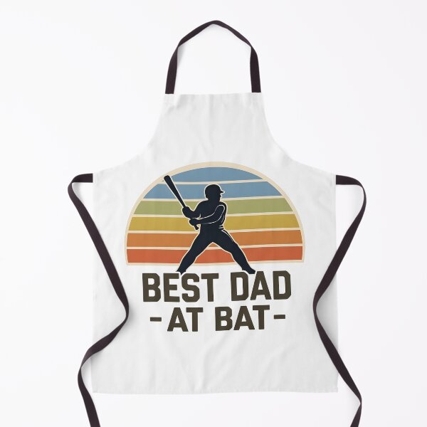 Item preview, Best Dad At Bat – Retro Baseball Design designed and sold by LuloCreative.