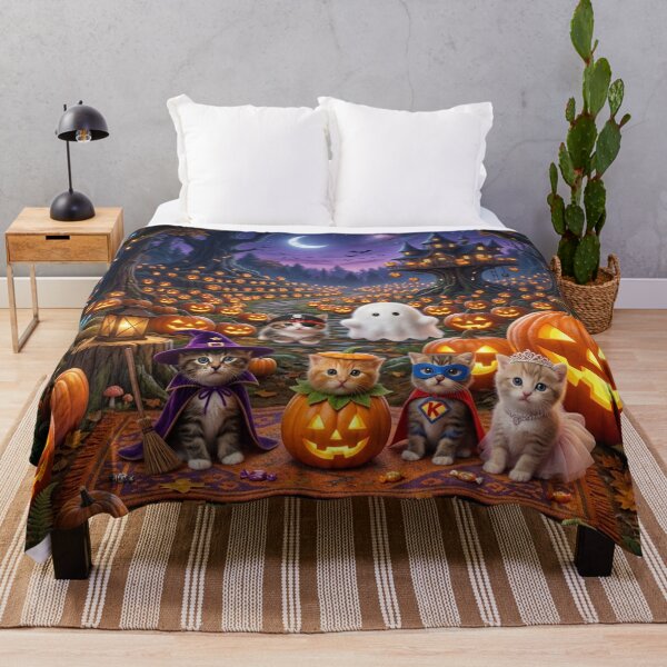 Item preview, Cute Kittens in Halloween Costumes designed and sold by EtelGodoy.