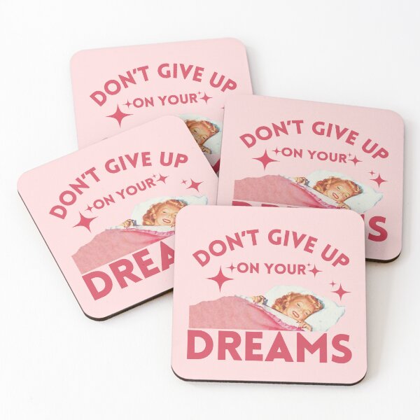 Item preview, Don't Give Up On Your Dreams Retro Sleep Vintage Typography Graphic designed and sold by RahniNM.