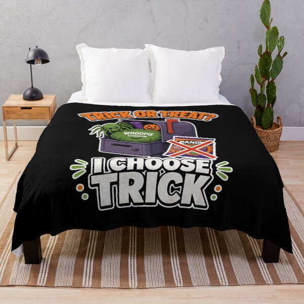 Item preview, Trick Or Treat I Choose Trick Mailbox Prank Whoopie Cushion Halloween designed and sold by MirengLab.