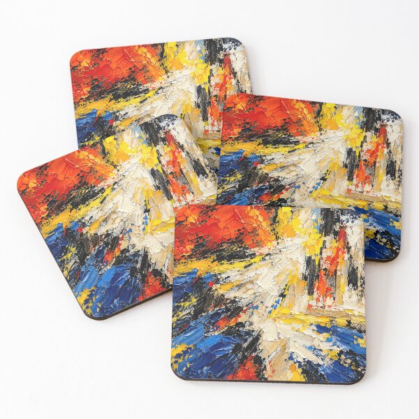 Item preview, Fiery Impasto Symphony designed and sold by DM820CozyVibe.