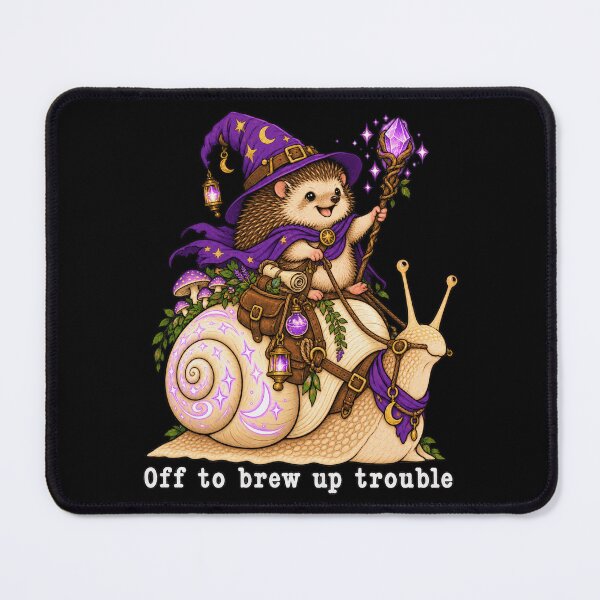 Item preview, Off To Brew Up Trouble Frog Wizard Frogwizard Spellcaster designed and sold by adiencarteras.