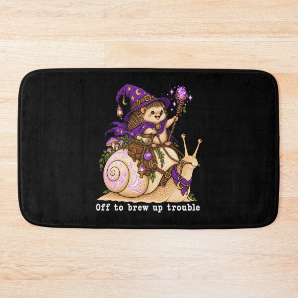 Item preview, Off To Brew Up Trouble Frog Wizard Frogwizard Spellcaster designed and sold by adiencarteras.