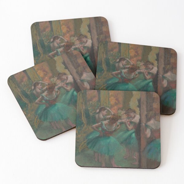 Item preview, Dancers, Pink and Green – Degas Print designed and sold by MartinPA.
