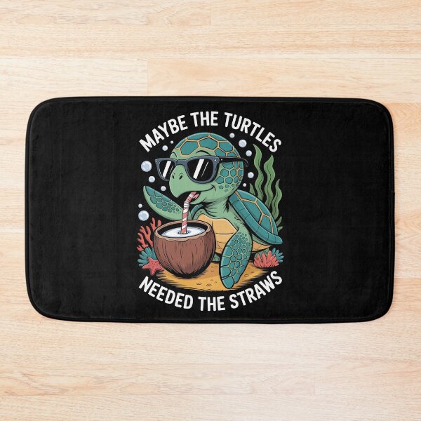 Item preview, Maybe the turtles needed the straws designed and sold by jkrphoto.