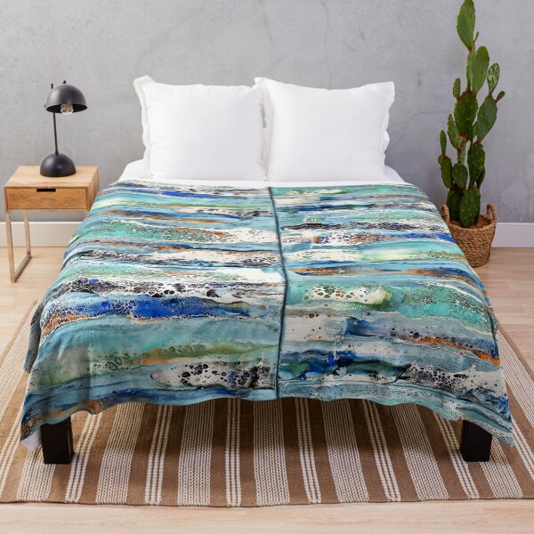 Item preview, Ocean Dreaming Abstract Wall Art designed and sold by Dream Mythos Studios.