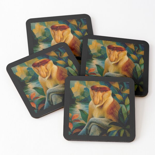 Item preview, Rare, Amazing & Remarkable Proboscis Monkey #1 designed and sold by Helios Be. Lavsh.