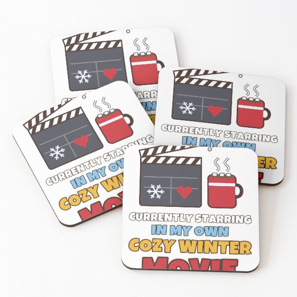 Item preview, Currently Starring In My Own Cozy Winter Movie Funny Winter designed and sold by Bornprints.