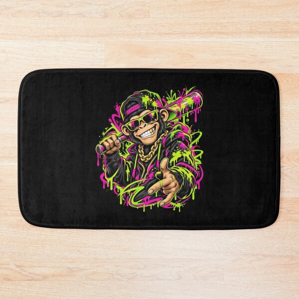 Item preview, Urban Street Monkey Vibrant Graffiti Graffitimonkey Classic designed and sold by adiencarteras.