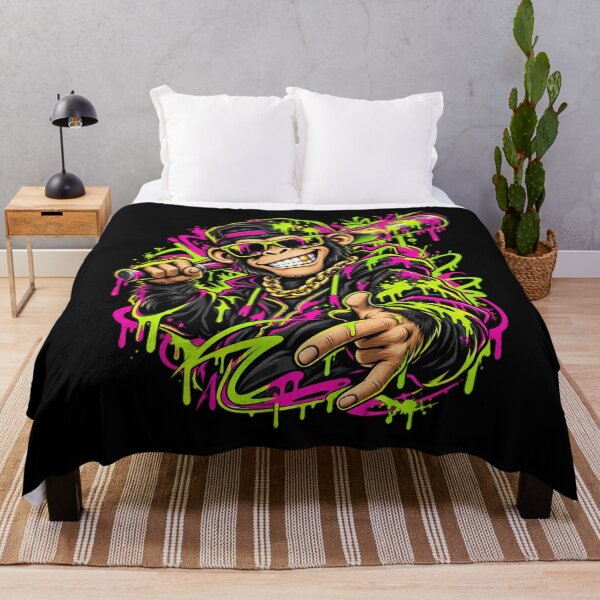 Item preview, Urban Street Monkey Vibrant Graffiti Graffitimonkey Classic designed and sold by adiencarteras.