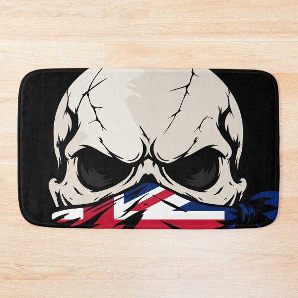 Item preview, Australia Bandana Skull - Aussie Flag Biker Skull designed and sold by Marshallamoakohene.