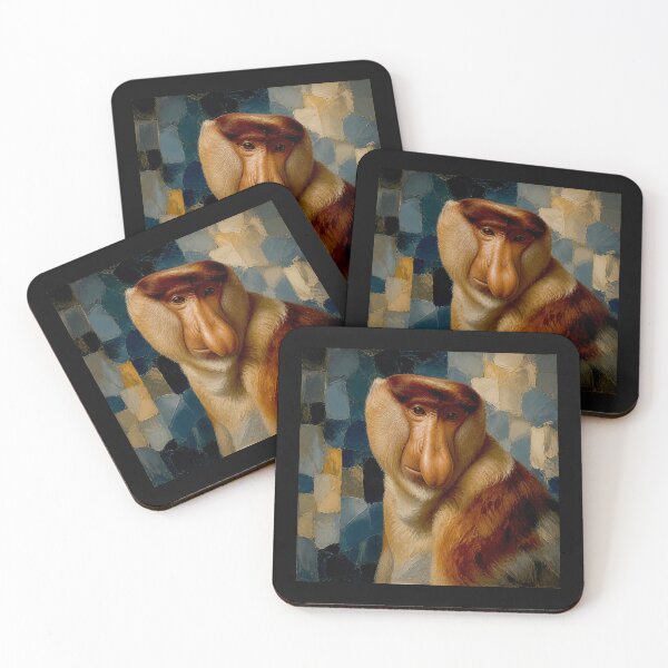 Item preview, Rare, Amazing & Remarkable Proboscis Monkey #3 designed and sold by Helios Be. Lavsh.