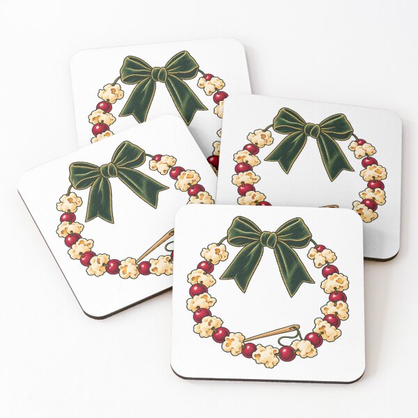 Item preview, Popcorn Cranberry Christmas Garland Craft designed and sold by Philippa Shop.