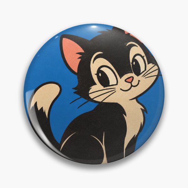 Item preview, Cute Tuxedo Cat Blue Background designed and sold by Karlss0n.