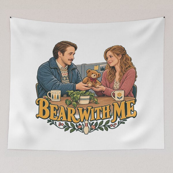 Item preview, Bear With Me - Lars And The Real Girl designed and sold by hesjustken.