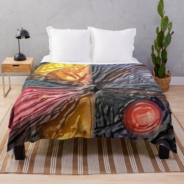 Item preview, cosmic energy burst plaster colorful geometric circular abstract design designed and sold by SmashingDeals.