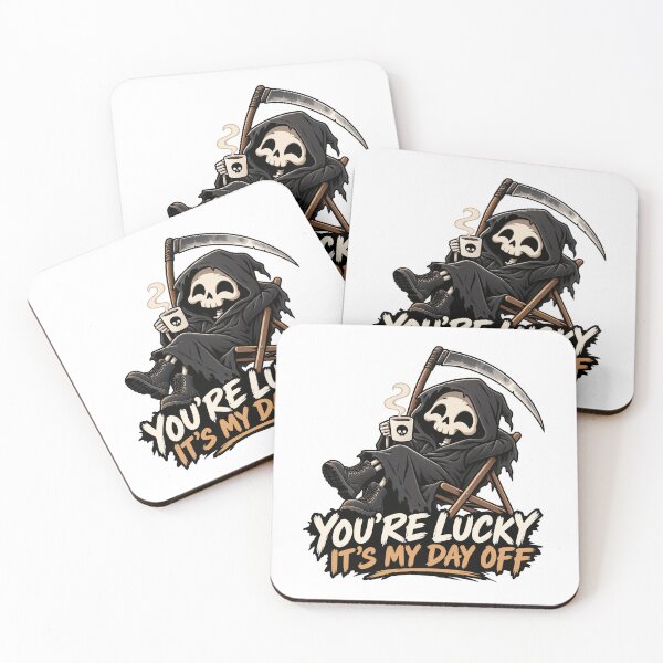 Item preview, Cute grim reaper dark humor designed and sold by HandicraftArt.