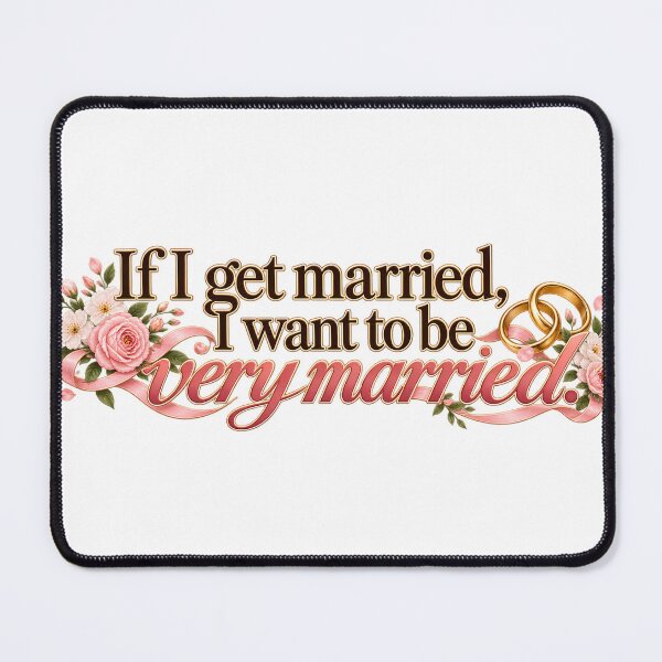 Item preview, Very Married Wedding Quote English designed and sold by Real Engrish Club.