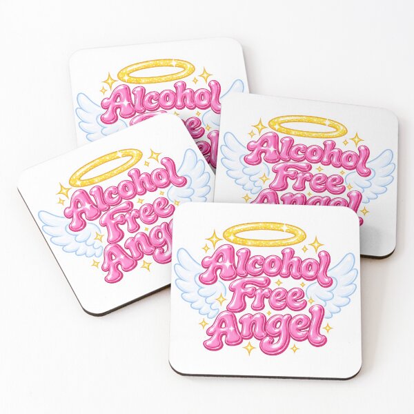 Item preview, Alcohol Free Angel – Sobriety Gift designed and sold by Freekey Store.