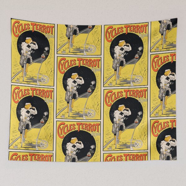Item preview, Cycles Terrot Dijon Bicycle Advertisement designed and sold by artofuniverse.