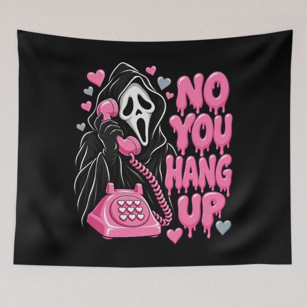 Item preview, No You Hang Up Spooky Ghost Halloween Celebration Milestone designed and sold by Aqouiatiqe.