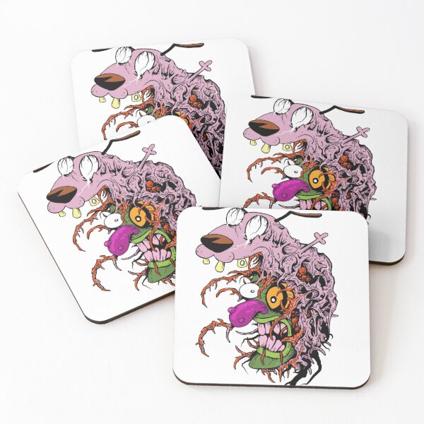 Item preview, Creepy Courage Cartoon Mutation Horror Art designed and sold by CallMeSenpai099.