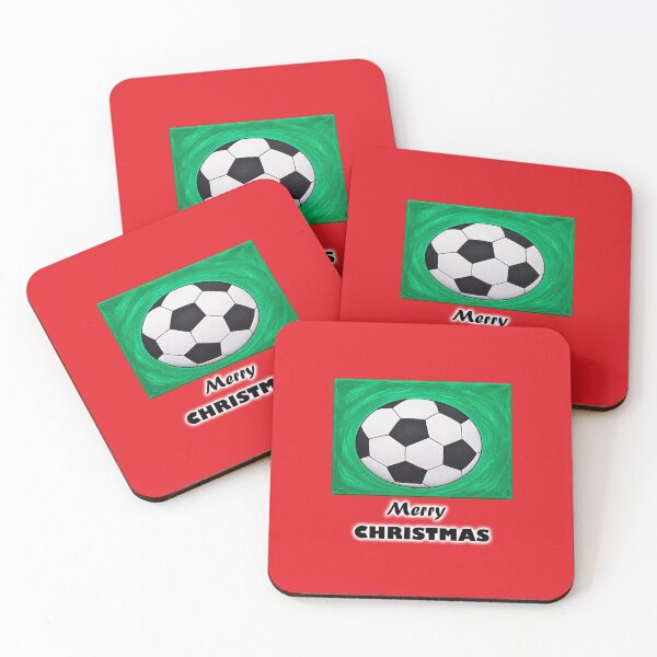 Item preview, Elegant Christmas Football – Festive Soccer Fan Graphic designed and sold by annenambiro.
