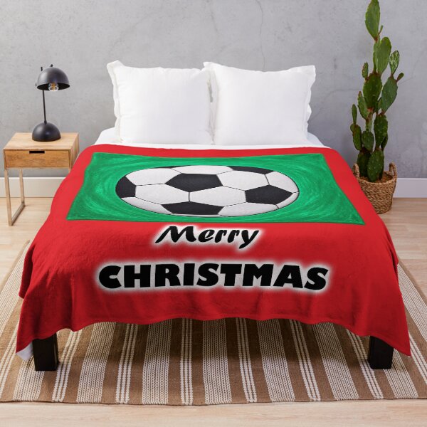Item preview, Elegant Christmas Football – Festive Soccer Fan Graphic designed and sold by annenambiro.
