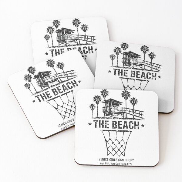 Item preview, The Beach Venice Girls Hoop Vintage Lifeguard Tower designed and sold by Yellowriversss.