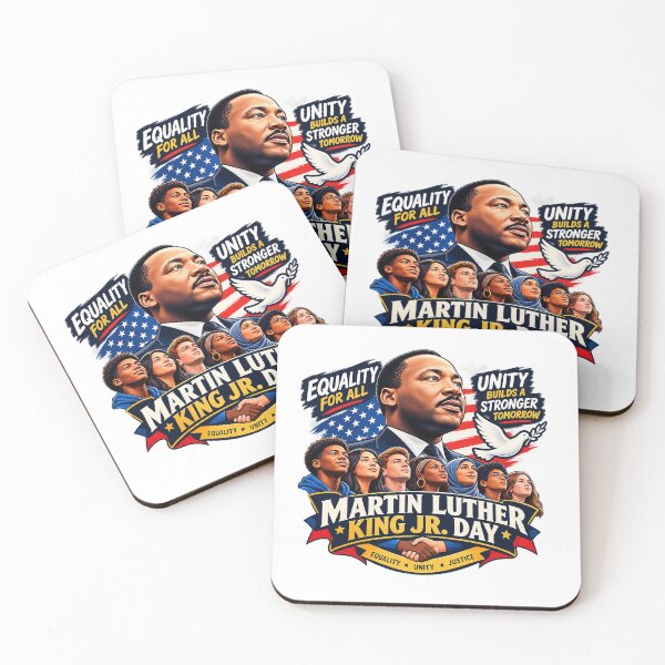 Item preview, Martin Luther King Jr. Day – Equality Unity Justice designed and sold by sederadam.
