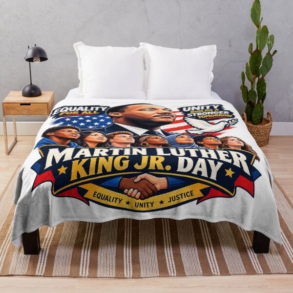 Item preview, Martin Luther King Jr. Day – Equality Unity Justice designed and sold by sederadam.