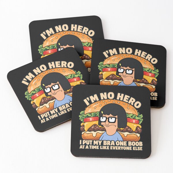 Item preview, Tina Belcher I’m No Hero designed and sold by lamiarte.