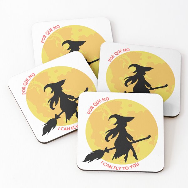 Item preview, Cute Witch Halloween Por Que No I Can Fly To You designed and sold by ArtistMadrid.