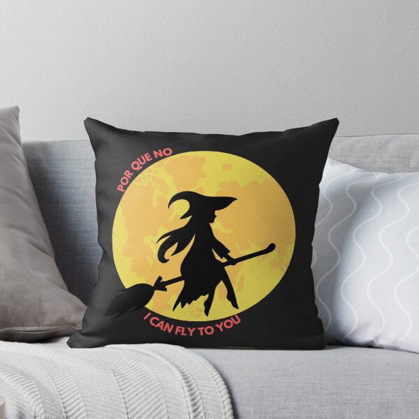 Item preview, Cute Witch Halloween Por Que No I Can Fly To You designed and sold by ArtistMadrid.