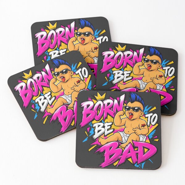 Item preview, Born to Be Bad Baby Mohawk Sunglasses Punk Attitude Cool designed and sold by Cuiroblinda.