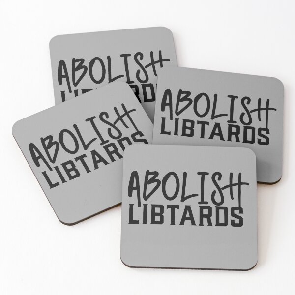 Item preview, Abolish Libtards in black design designed and sold by Mad Apparel.