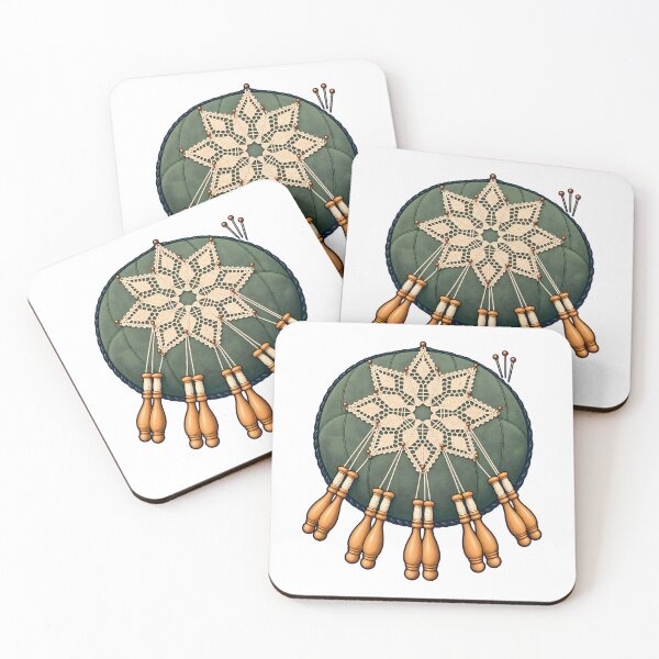 Item preview, Bobbin Lace Pillow Pinned Star designed and sold by Philippa Shop.