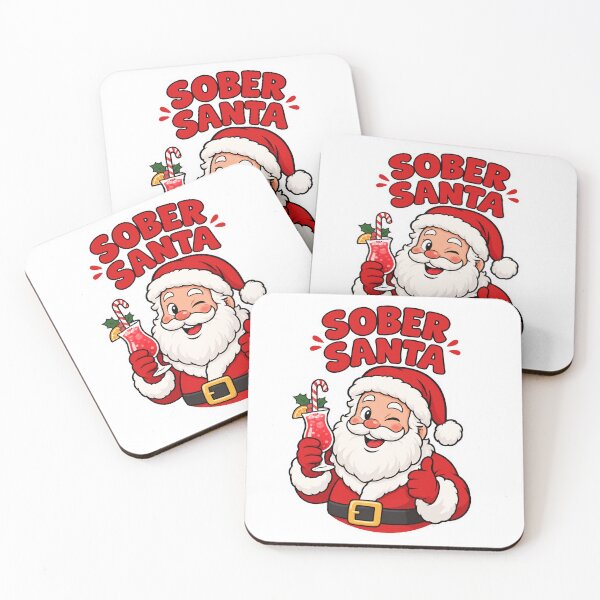 Item preview, Sober Santa – Funny Sober Christmas Gift designed and sold by Freekey Store.
