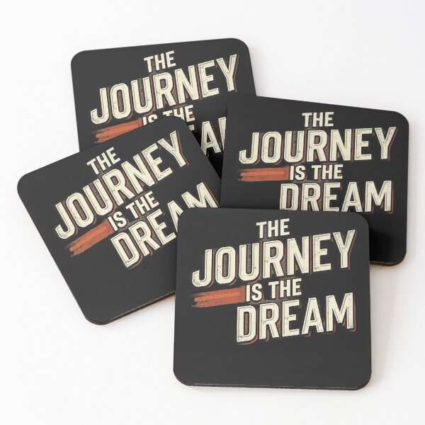 Item preview, The Journey Is The Dream – Motivational Gym & Fitness Wall Art & Apparel designed and sold by mdeebovic.