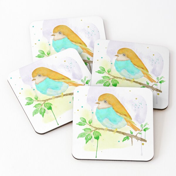 Item preview, Loose watercolor bird designed and sold by SusanAlajoki.