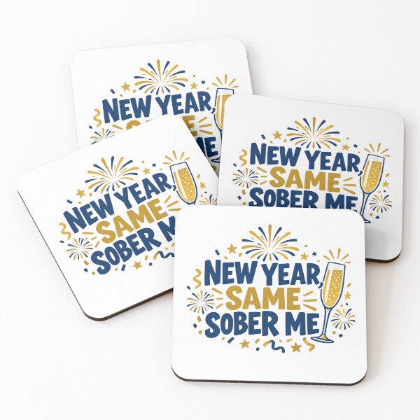 Item preview, New Year Same Sober Me – Sobriety New Year Gift designed and sold by Freekey Store.