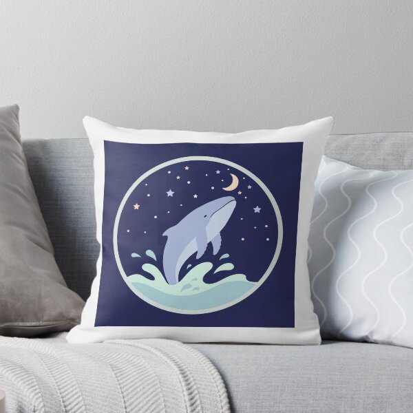 Item preview, Whale Sticker for Water Bottle — Starry Ocean Night Sky designed and sold by WhaleStore.