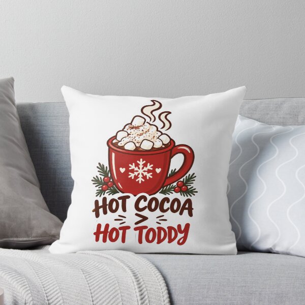 Item preview, Hot Cocoa Over Hot Toddy – Sober Winter Gift designed and sold by Freekey Store.