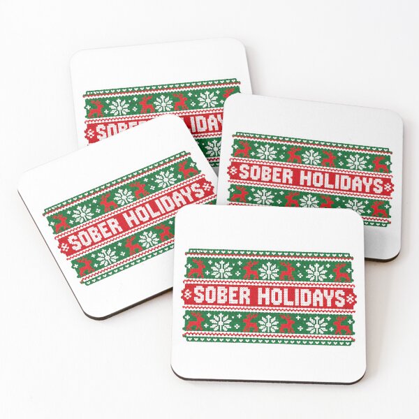 Item preview, Sober Holidays – Ugly Sweater Sobriety Gift designed and sold by Freekey Store.